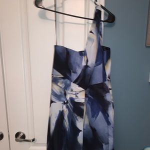 One shoulder dress
